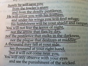 April 24 Psalm 91