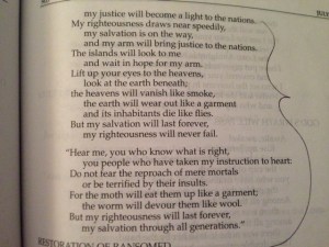 July 17b 2014 Isaiah 2014