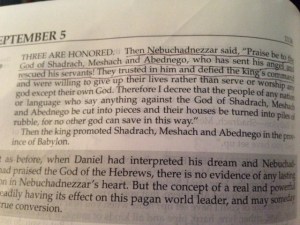 Sept 7 2014 Because We Trust him