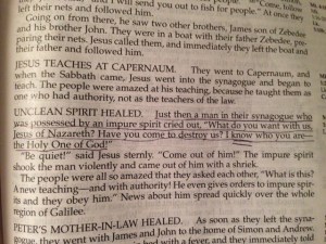 October 24 2014 knowing but not believing