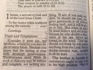 James 1 2-5