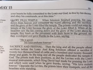 May 15 2015 filled up