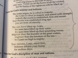 May 1 psalm 93 2016