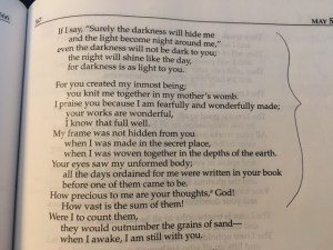 May 5 b psalm 139 2016