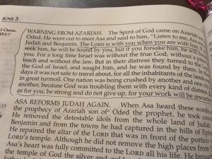 June 3 2016 pursuing God