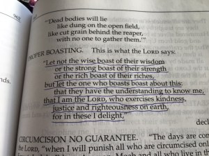 July 29 2016 knowing God